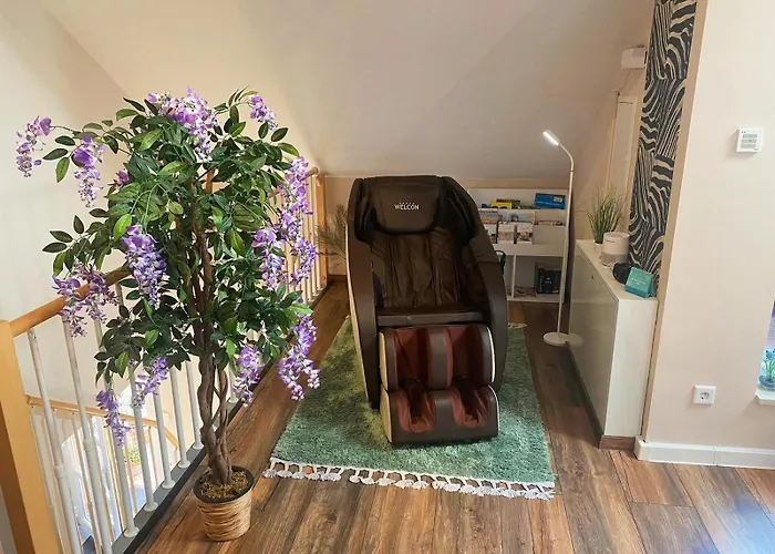 Am Waldesrand - Garten, Terrasse, Grill, Luftkuehler, Massagesessel, Kinderspielecke, Spielekonsole شقة كوتبوس